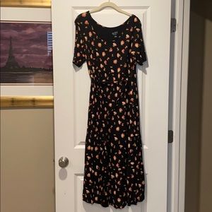 Maternity flower maxi